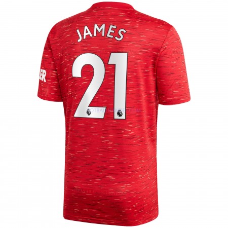 Herre Fotballdrakter Manchester United Daniel James 21 Hjemme 2020-21 Kortermet
